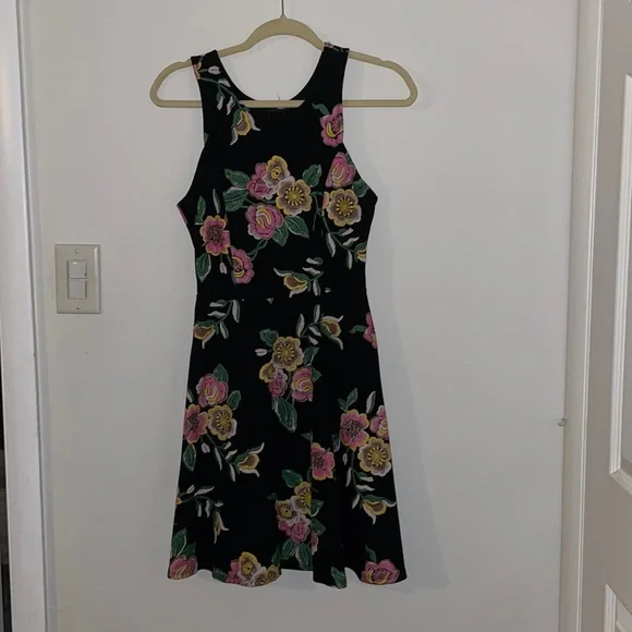 aqua and black dress Black Aqua Cotton Beach Dress with Embroidery  Lindsey Brown
